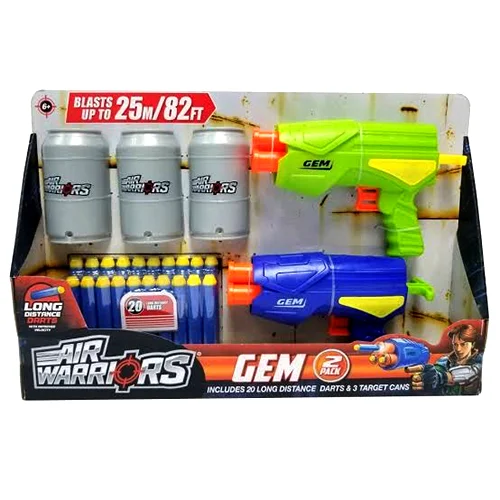 تفنگ نرف 2 عددی مدل AIR WARRIORS GEM